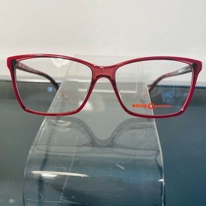 Etnia Barcelona 2 tone red eye glasses